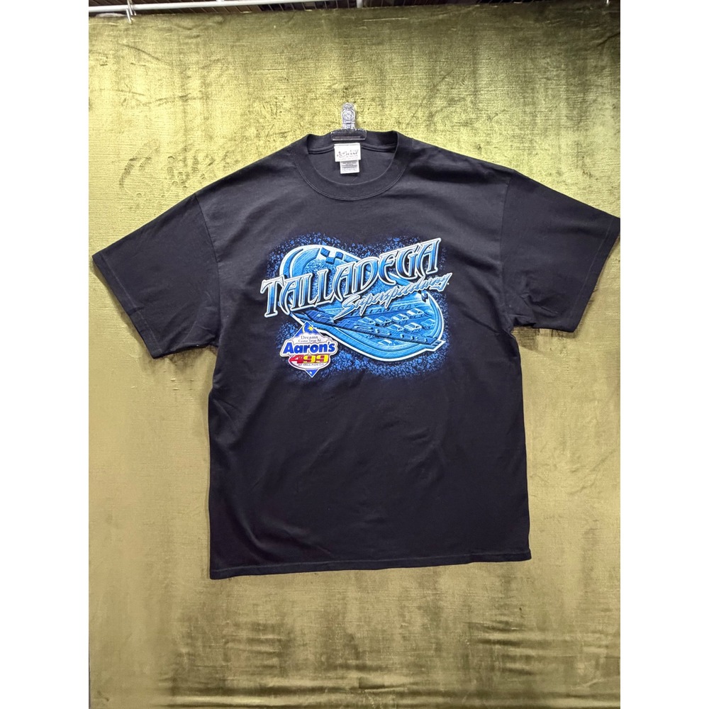 Chase Authentics NASCAR Talladega Superspeedway 2009 Aarons 499 T-Shirt XL Black